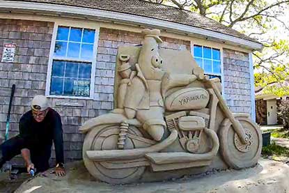2019 Yarmouth sand sculpture trail